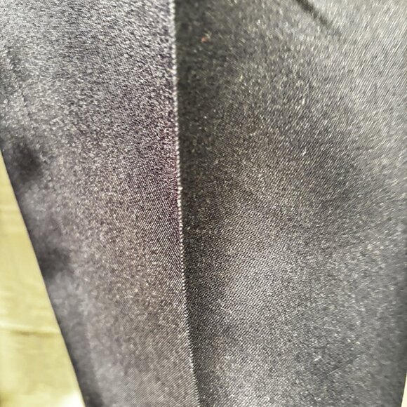 Haggar Dress Pants Mens Expand-o-Matic Navy Size 40/31 Back Button Missing - Picture 5 of 14